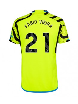 Billige Arsenal Fabio Vieira #21 Bortedrakt 2023-24 Kortermet